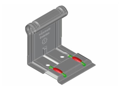 PATENTED ROLLER CLIP FOR ABSORBING INCREASED ROOF LOADS WITH SNOW, GREEN ROOF OR PV SYSTEMS
