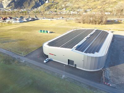 Raiffeisenarena in Raron (CH)